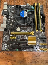 ASUS B85M-E Motherboard w/ i7-4770, 8 GB, CPU Cooler, I/O Shield - TESTED picture
