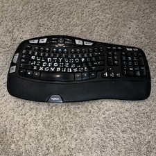 Logitech K350 Comfort Wave Ergonomic Wireless Keyboard - No DONGLE picture