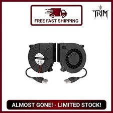 2Pcs 75x30mm USB Fan 12V DC Brushless Cooling Fan Replacement Ball Bearing PC... picture
