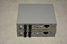 Lot 2x Allied Telesyn AT-MC101XL Fast Ethernet Media Converters #B80 picture