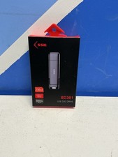 SSK USB SSD DRIVE SD301 256 Gigs USB 3.2 GEN2 NEW IN BOX picture