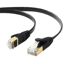Flat Cat7 Cable Ethernet Network High Speed Patch Cord RJ45 Cat 7 Internet LOT picture