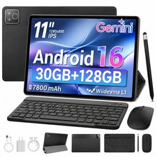 AEEZO 11 Inch Android 16 Tablet 30GB+128GB 7800mAh Gemini AI 5G WiFi Widevine L1 picture