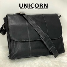 UNICORN Black Genuine Leather 16