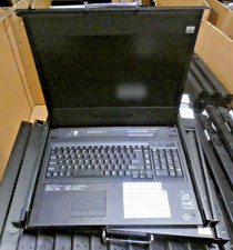 Philips Acnodes MKD6117 17” Rackmount LCD Console Keyboard Drawer KVM 1U picture