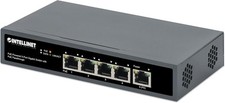 Intellinet 561808 5-Port Gigabit Switch with Poe Power Supply - Black picture