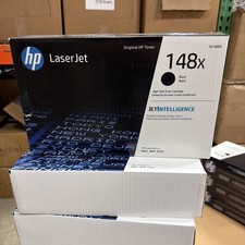 HP 148X Black High Yield Toner Cartridge (W1480X) - Genuine / Damaged Box OEM picture