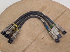 Lot of 3 Cisco Genuine CAB-SPWR-30CM 3750X/3850 Stack Power Cable 37-1122-01 picture