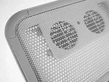 Targus - Chill Mat for Mac / Laptop Cooling Pad w/2 80mm  Fans (Lunar Grey) 17