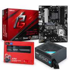 ASRock B550 Phantom Gaming 4 + XPG 16GB + AZZA 650W Bundle picture