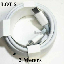 LOT5 2M 61W 96W USB-C Charge Cable Cord For Original MacBook Pro Air Adapter picture