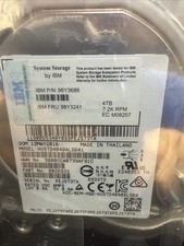 IBM 4TB 7.2K DISK SAS-600 3.5IN SED (XIVG3) 98Y3686 98Y3241 98Y3197 picture