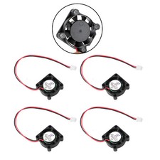 4x Brushless DC Cooling Blower Fan 5V 0.12A 2507S 25x25x7mm Sleeve 2 Pin Wire UE picture