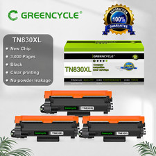 3PK TN830 TN830XL Toner for Brother HL-L2480DW HL-L2865DW DCP-L2640DW HL-L2400D picture