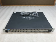 HP Procurve 2910AL-48G 48-Port Managed Gigabit Switch J9147A  w/  Stack Modules picture