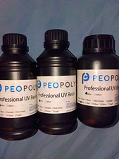 Peopoly Professional UV Resin Black - UV-Curing 3D Printer Resin Material picture