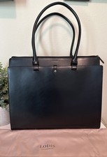 NEW LODIS Audrey Jessica Work Leather Laptop Tote Briefcase Shoulder Bag RFID picture