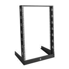RIVECO 15U Desktop Rack for Audio and Network Devices 19 Inch 2 Post Open Fra... picture