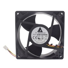 Large Air Volume Cases Cooling Fan EFB1324SHE 24V 1.38A  127*127*38mm picture