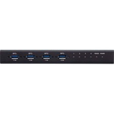 ATEN 4 x 4 USB 3.1 Gen 1 Industrial Hub Switch (us3344i) picture