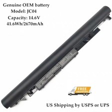 Genuine OEM JC04 JC03 Battery For HP 919700-850 HSTNN-PB6Y HSTNN-LB7V 919701-850 picture