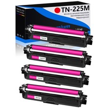 4PK Magenta Toner Cartridge For Brother TN225 MFC-9340CDW MFC-9330CDW Printer picture