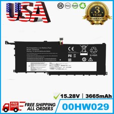 ✅Battery Genuine For lenovo ThinkPad X1 Carbon 4th Gen Yoga 00HW028 00HW029 picture