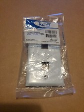 ICC Stainless Steel Classic Faceplate with 2 Ports IC107SF2SS picture