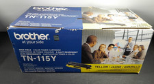 Genuine Brother TN115Y Yellow High-Yield Toner Cartridge - FACTORY SEALED 110401 picture