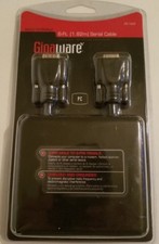 NEW UNOPENED Gigaware 6 ft (1.82m) shielded male-to-female serial cable picture