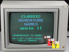 Apple II ADVENTURE Games on Floppy Disks: Retro Software Public Domain 🍎➕🍏 picture