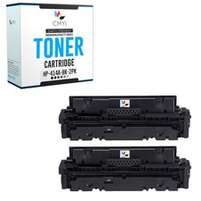 CMYi 2-Pack Replacement 414A Black Cartridge for HP Color LaserJet Pro M454dn picture