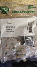 Neutrik NE8FDP-B Ethercon Panel Mount Connectors, Black, picture