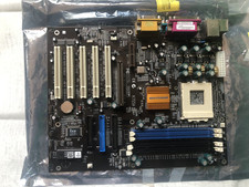 ECS EliteGroup K7S5A PC Motherboard Athlon AMD Retro Vintage Socket 462 Used picture