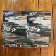 2025 Hot Wheels Toyota Supra Seven Eleven 7-11 Silver Series Exclusive-LOT OF 2 picture