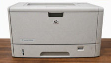 HP LaserJet 5200dtn Tabloid Printer – Working – LCD Issue & Missing Panel picture