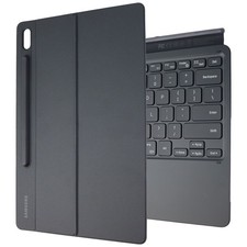 Samsung Tablet Book Cover Keyboard for Galaxy Tab (S8+) and Tab (S7+) - Black picture
