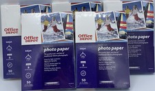 Office Depot High Gloss Premium Photo Paper 5 Packs Of 50 4”X6” picture