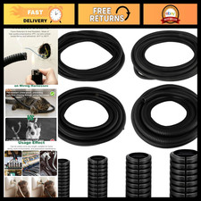 120FT Split Wire Loom - 4pc Flame Retardant Cable Sleeve for Wire Management picture