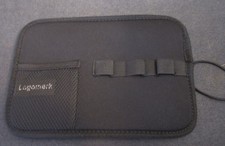 Qlik Logomark Black Neoprene Padded Tech Travel Organizer Case Pouch - NEW   dxd picture