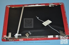 HP 15-DW 15-dw0081wm Cr. Red Laptop LCD Back Cover + Hinges + LCD Cable + Webcam picture