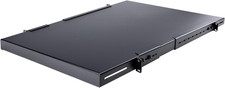 1U 4-Post Adjustable Server Rack Mount Shelf - 330Lbs(150 Kg) - 19.5 to 38In Adj picture