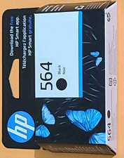 HP 564 Genuine Black Ink Cartridge (CB316WN) EXP: 03/2026 NEW Sealed   picture