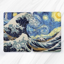 Van Gogh Kanagawa Great Wave Art Case For iPad 10.2 10.9 Pro 13 Air 11 13 Mini 7 picture