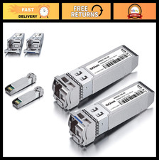 10G SFP+ Bidi Transceiver Pair, 10GBASE-BX20-U, 1270nm/1330nm, DOM LC SMF Module picture