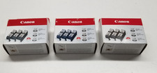 Canon 3-Pack PGI220BK INK TANK BLACK. BUNDLE OF 3 BOXES picture
