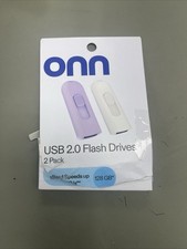 Onn. 100139817 USB 2.0 Flash Drive for Tablets and Computers, 2-pack 128 GB picture