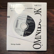 HP OmniBook XE Windows 98 Recovery Disc & Manual NOS Factory Sealed picture