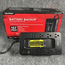 CyberPower SE450G1 UPS 8-Outlet Battery Backup With Battery Surge Protector picture