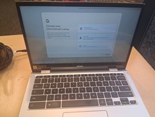 Acer Chromebook Spin 513 CP513-1H 13.3-inch Touch Snapdragon 4GB 64GB Gray Used picture